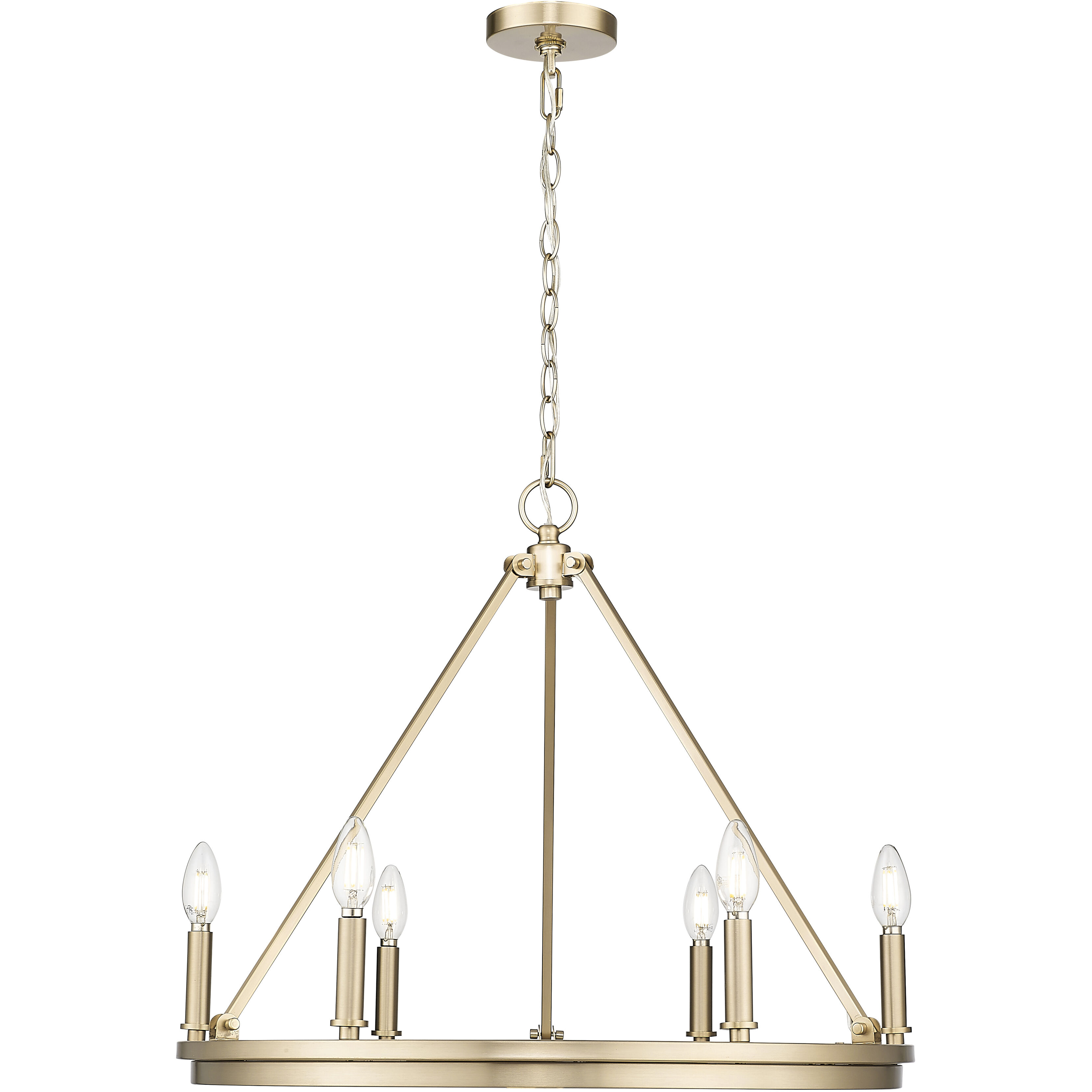 Carruth 6 Light 25.00 inch Chandelier